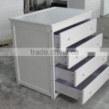 Solid NZ Pine Wood Baby Change Table / Baby Chest of Drawers in White thumbnail-4