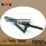 Archery 100gr 3 Blades Blue Emerald Aluminum Broadheads For Hunting thumbnail-1