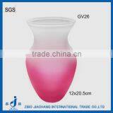 Frosted Colored Glass Vases Wholesale thumbnail-1