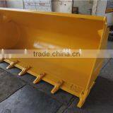 Customized WA320-3 Wheel Loader Standard/Rock/Bigger/Strengthened Bucket,2.3M3 Wearable Bucket for Sale thumbnail-5