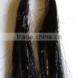 Black Fly Tying Tackle Mylar Tinsel