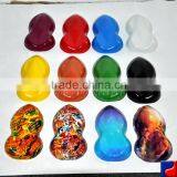 21.5*12.5*5cm Yellow/white/blue/red/green Plastic Speed Shapes for Hydrographics Printing NO.LT-S05 thumbnail-2