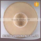 Cheap Ladies Sun Hat Newest Fashion Foldable Straw Hats For Women thumbnail-3