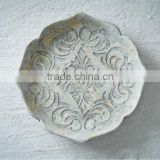 H133 shabby chic table decoration plate