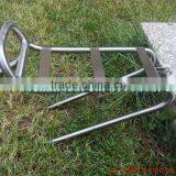 Titanium Bicycle Front Rack With Handing Brush Finished thumbnail-2