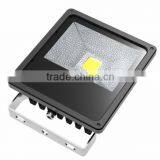 80w High Lumen IP65 Waterproof Led Flood Light Bridgelux Chip Meanwell Driver