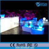 Rechargeable Led Light Chair,party Led Sofa Chair,light up Plastic Bar Stools