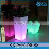 Custom Illuminated Rgb Color Changing Led Flower Pot Indoor/outdoor Glow Furniture