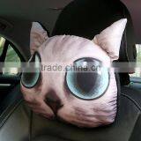 New Personalized Unfilled Husky Dog Pillow Animal Cartoon Cushion Car Seat Headrest Cover (BJH001) thumbnail-2