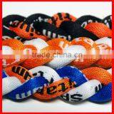 TITANIUM BASEBALL TORNADO ROPE SPORTS NECKLACE thumbnail-1