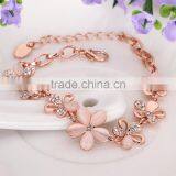China Top-selling Jewelry Bracelet Cymophanite Crystal Floral Accessories Chain thumbnail-2