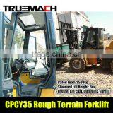 CPCY35 3.5ton 4wd All Rough Terrain Forklift With EuroIII Engine thumbnail-6