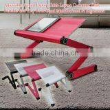 2014 Laptop Table Stand Recliner Computer Laptop Notebook Computer Adjustable Desk Table for Bed and Sofa, Office Table Design thumbnail-1