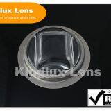 78mm 120*80degree Glass Led Lens for 20W30W30W Led Street Lamps KL-SL78-26 thumbnail-1