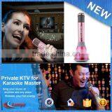 Hot New Products for 2016 Home Personal Karaoke Bluetooth Wireless Sterio Microphone Speaker K068 With Your Logo thumbnail-3