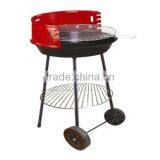Mini Outdoor BBQ Grill With Trolley thumbnail-1