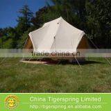 2 Central Poles 6m Emperor Bell Tent Canvas Luxury Camping Bell Tent thumbnail-2