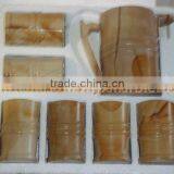 UNIQUE MARBLE WATER SETS AND GLASSES thumbnail-1