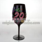 Glass Drinkware Type and Stocked Feature Birthday WINE GLASS thumbnail-5