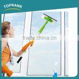 Toprank Multifuction Telescopic Aluminium Pole 2 In 1 Spray Mop Floor Cleaning Microfiber Water Spray Mop With Window Squeegee thumbnail-3