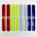 A PAIR OF HIGH-VIZ KIDS REFLECTIVE SLAP SNAP BANDS FLUORESCENT SAFETY STRAPS thumbnail-3