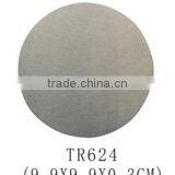 Laser Logo Round Shape Coffee Cup Stainless Steel Cup Coaster thumbnail-1