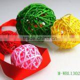 Woven Decorative Wicker Balls thumbnail-3