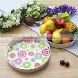 Hot-sell Eco Bamboo Fiber Serving Tray With Print thumbnail-2