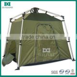 High quality aluminum pvc folding camping tent