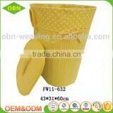 Bamboo Laundry Basket Collapsible Laundry Basket Dirty Clothes Storage thumbnail-6