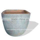 Vietnam Old Stone Outdoor Planter, Outdoor Pottery thumbnail-1