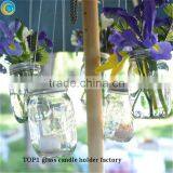 Timer Votive Candles Halloween Ball Mason Jar in Neon Green and Matte Black thumbnail-2