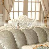 M007 French Upholstery Fabric Wooden Sofa Set Furniture Chesterfield Sofa thumbnail-5