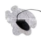 Colorful Shaped Wool Felt Mouse Pad thumbnail-4