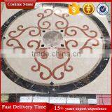 Heart Shaped Mixed Color Cream Beige Marble Cnc Waterjet Tiles thumbnail-2