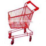 Shopping Trolley Basket Holder Vegetable Rack on Sales Rack Cupboard for Bulk Cargo Hand Cart