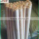 Natural Wooden Broom Stick One End Flat One End Dome thumbnail-5