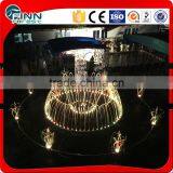 Outdoor Seven Color Led Light Musical Dancing Garden Fountain thumbnail-2