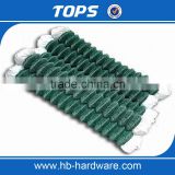 Factory decorative cheap galvanized PVC coated chain link fence in rolls