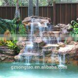 Songtao Outdoor Natural Stone Artificial Rock Waterfall thumbnail-4