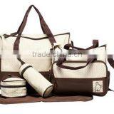 5PCs Baby Nappy Changing Bag Set thumbnail-2
