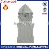 Custom Girls Gym Sleeveless Hoodie thumbnail-1