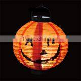 Halloween Party Supplies Handmade Paper Pumpkin Paper Lantern Holiday Decorative Hanging Lamp Halloween Lamp thumbnail-6