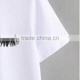 Latest Custom Design High Quality Girl Clothes Cheap Hot Sale Fashion Wholesale Kids Boutique Short Sleeve Rayon Cotton t Shirt thumbnail-3