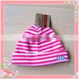 Cheap Windproof Polar Fleece Child Striped Beanie Hat Factory thumbnail-1