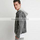 Best Price Men Jean Denim Jacket Hoodies Wholesale Suppliers thumbnail-3