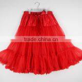 50s Wholesale Long Ruffle Tulle Big Puffy Petticoat thumbnail-2