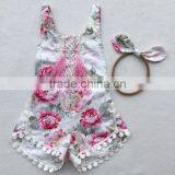 Linen Baby Romper Natural Sleeveless Bodysuit Baby Unisex Vintage Clothes thumbnail-5