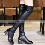 Zm35771a Ladies Fashion Leather Shoes Winter Over Knee Boots thumbnail-1