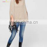 Fashion Knitted Women Merino Poncho Pattern thumbnail-1